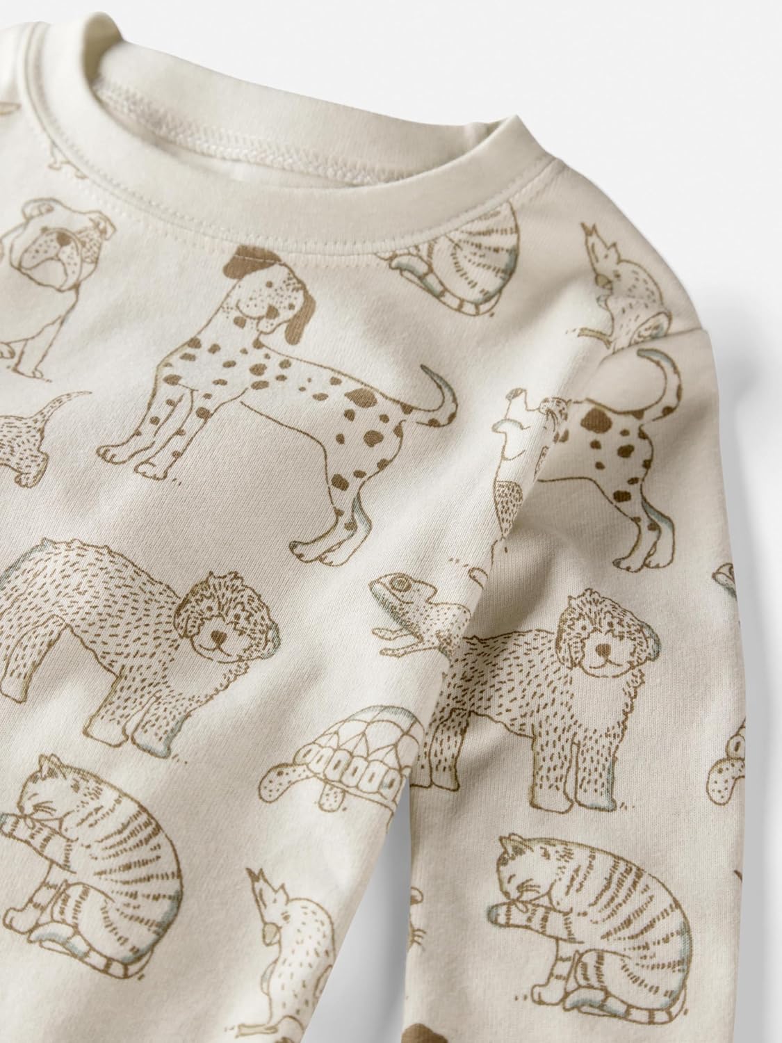 little planet by carter's unisex-baby 2-piece Pajamas Made With Organic Cotton - Image 2