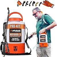 Vista 9 de Pulverizador alimentado por batería PetraTools de 1 galón - HD1000-S - Pulverizador eléctrico de servicio pesado para control de malezas/plagas