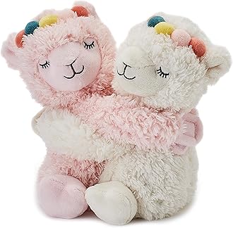 Warmies Warm Hugs Llama Microwavable s with French Dried Lavender Scent, Fully Heatable Cuddly Toy for Anxiety and Pain Relief