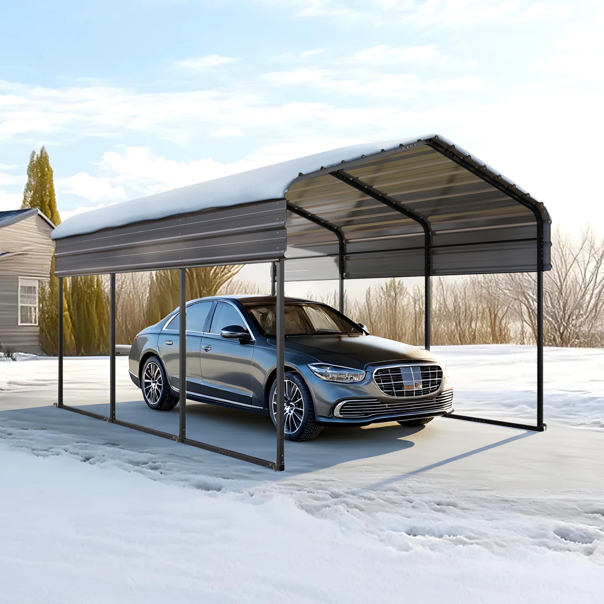 Amazon.com: Sophia & William Carport Car Port Metal Canopy 10x15