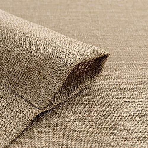 Miniatura 3 de Valea Home Cortinas cortas para cocina, rústicas, con bolsillo para barra, paneles de cortina para ventana pequeña, cortinas de café de 45 pulgadas