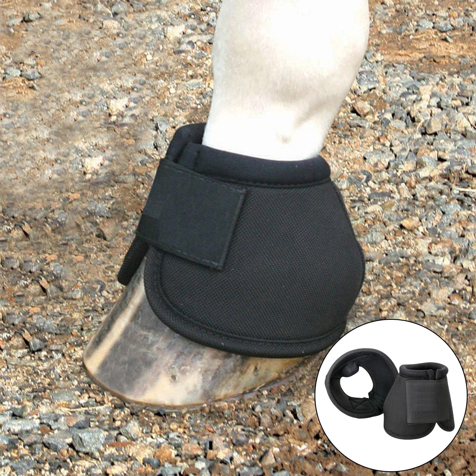 Colcolo Botas Campana Caballo Bota Balística Lavable Protección y para Par