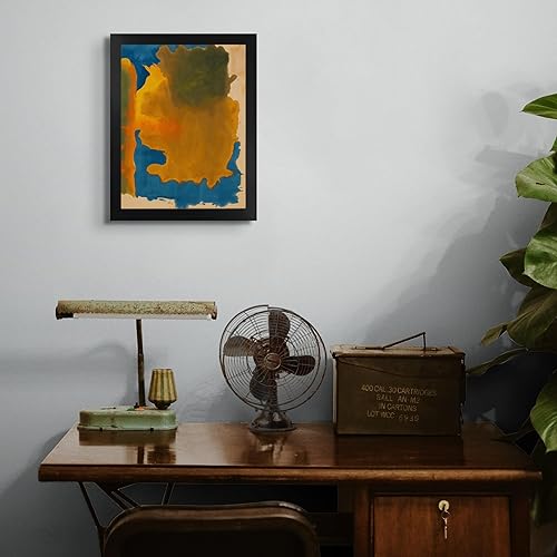 Miniatura 4 de Lost Cabin Canal 1963 de Helen Frankenthaler  Impresión sin marco  Reproducción de pinturas de obras de arte finas  Póster decorativo enmarcado para