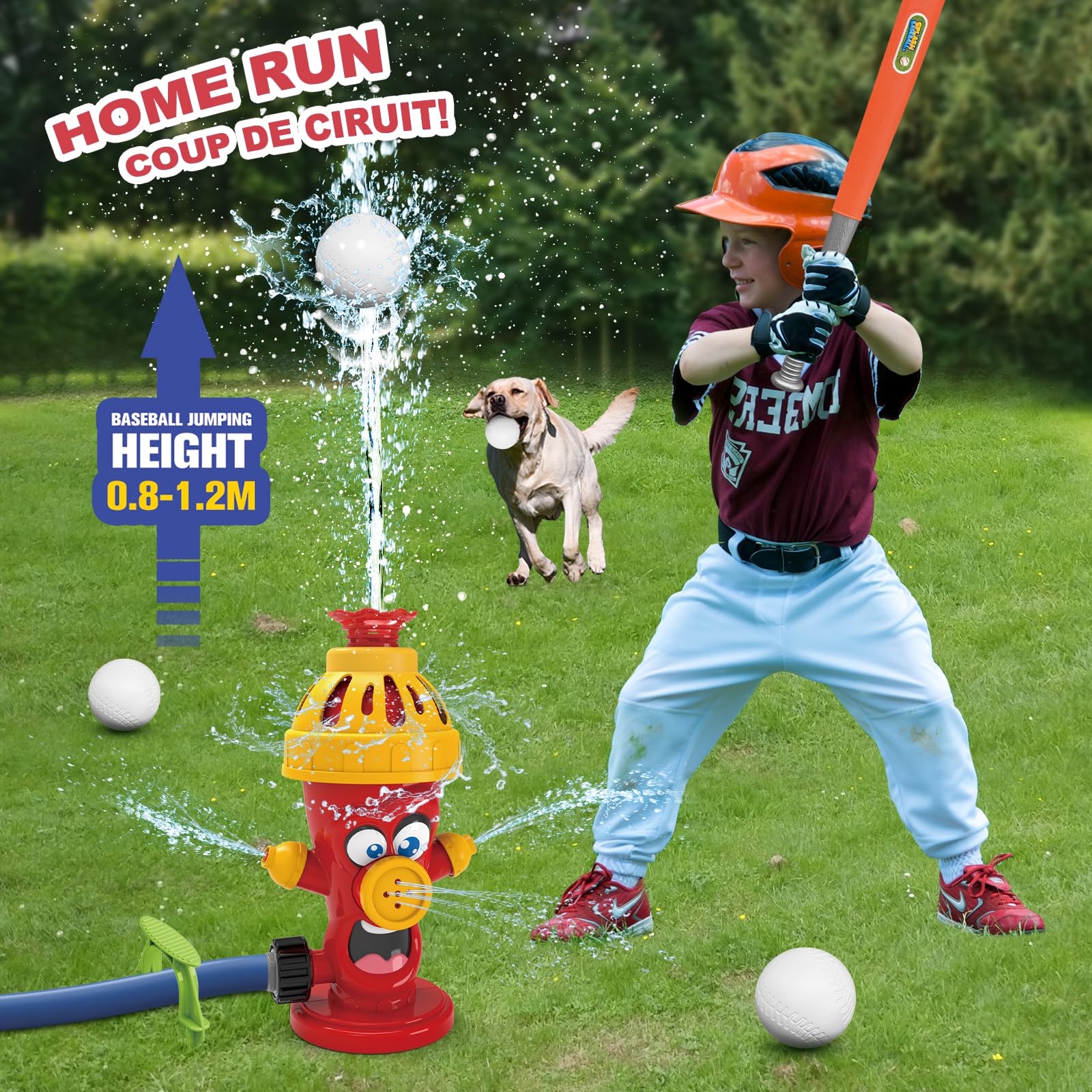 OBEST Giochi Da Giardino Per Bambini,Giochi Acqua Bambini,Irrigatore A