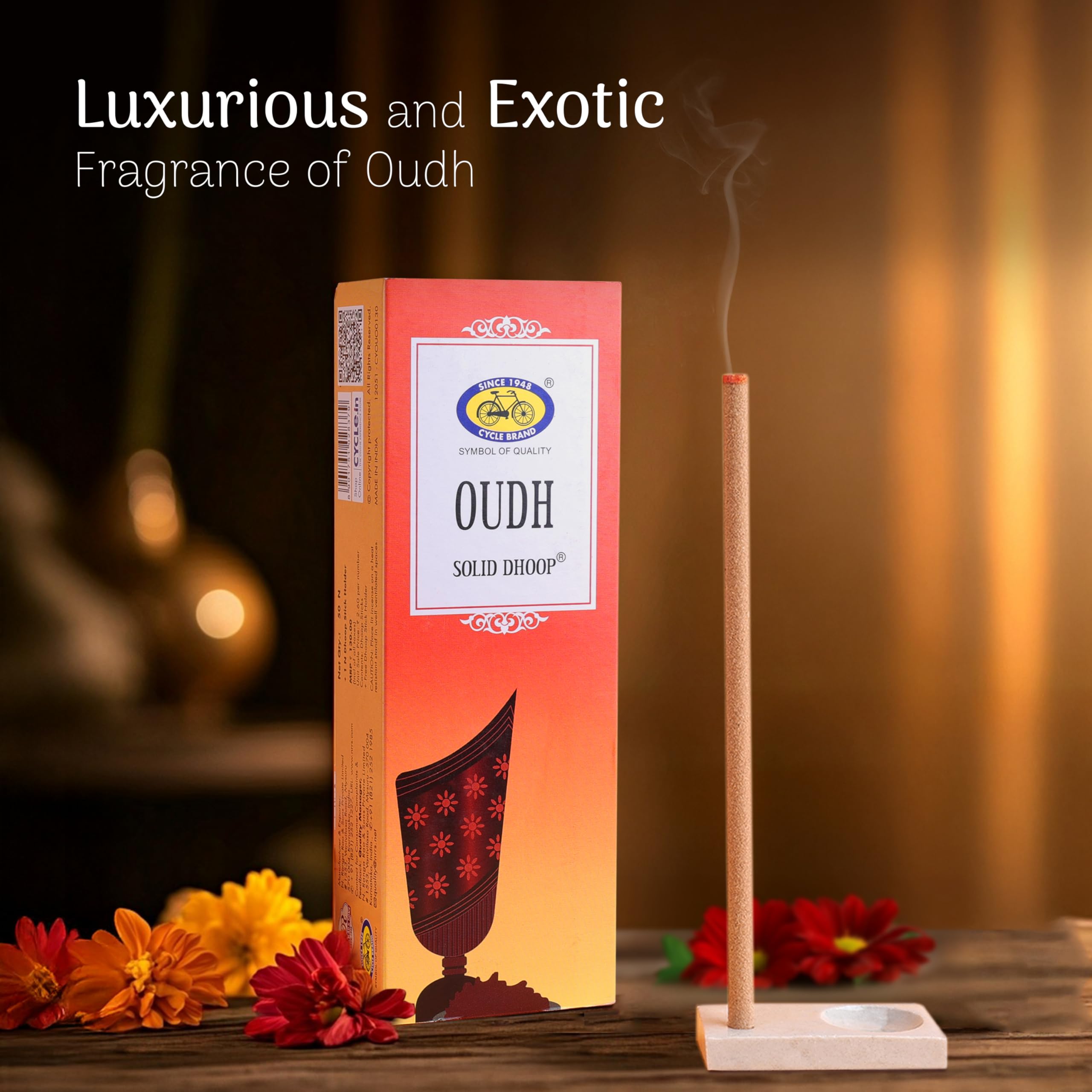 Cycle Pure Oudh Dhoop Sticks - Luxurious Aroma -5
