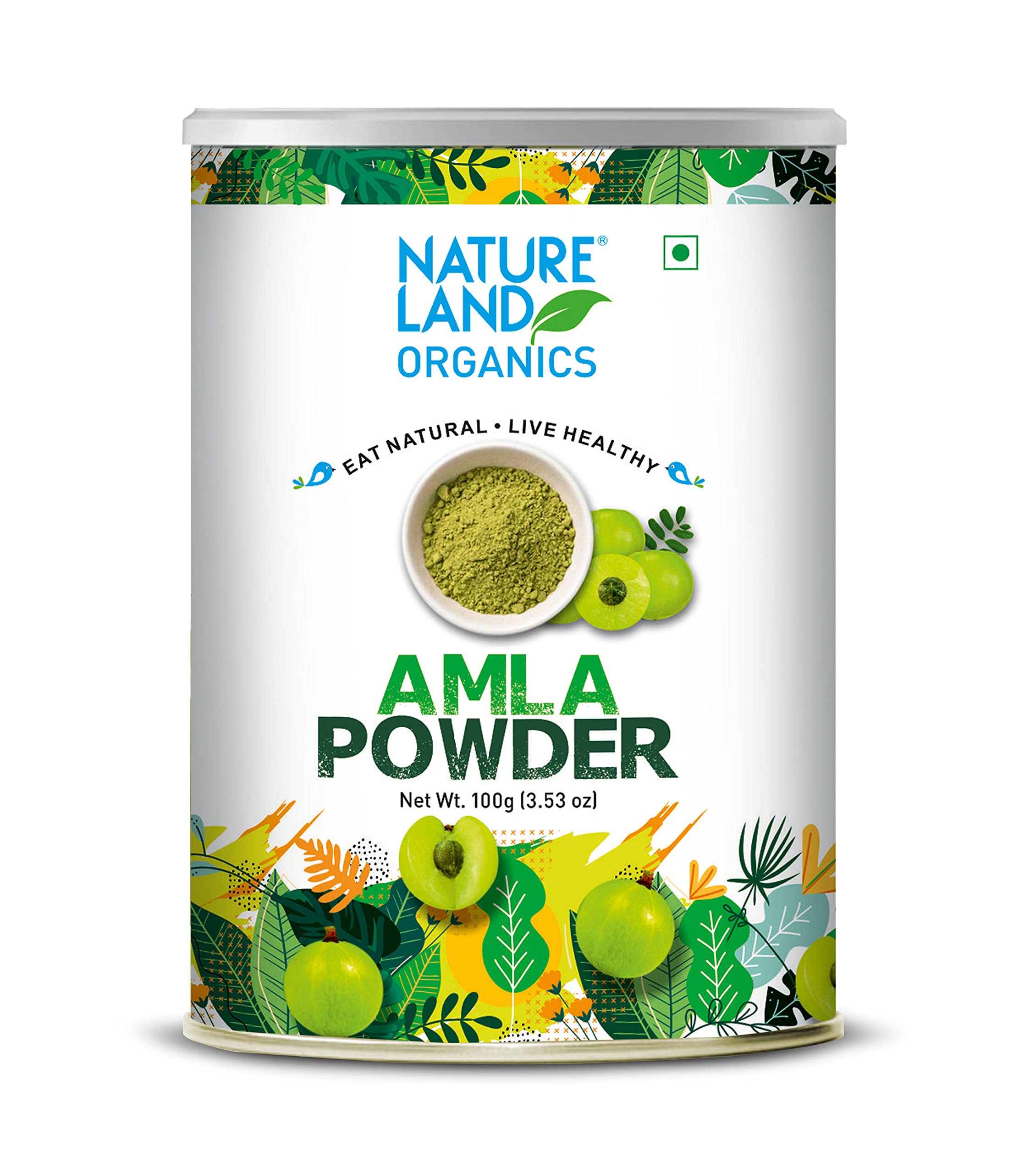 Natureland Organics Amla Powder 100gm ( Pack of 4) Total 400 Gm (B07FBJNHD8) Amazon Price History, Amazon Price Tracker