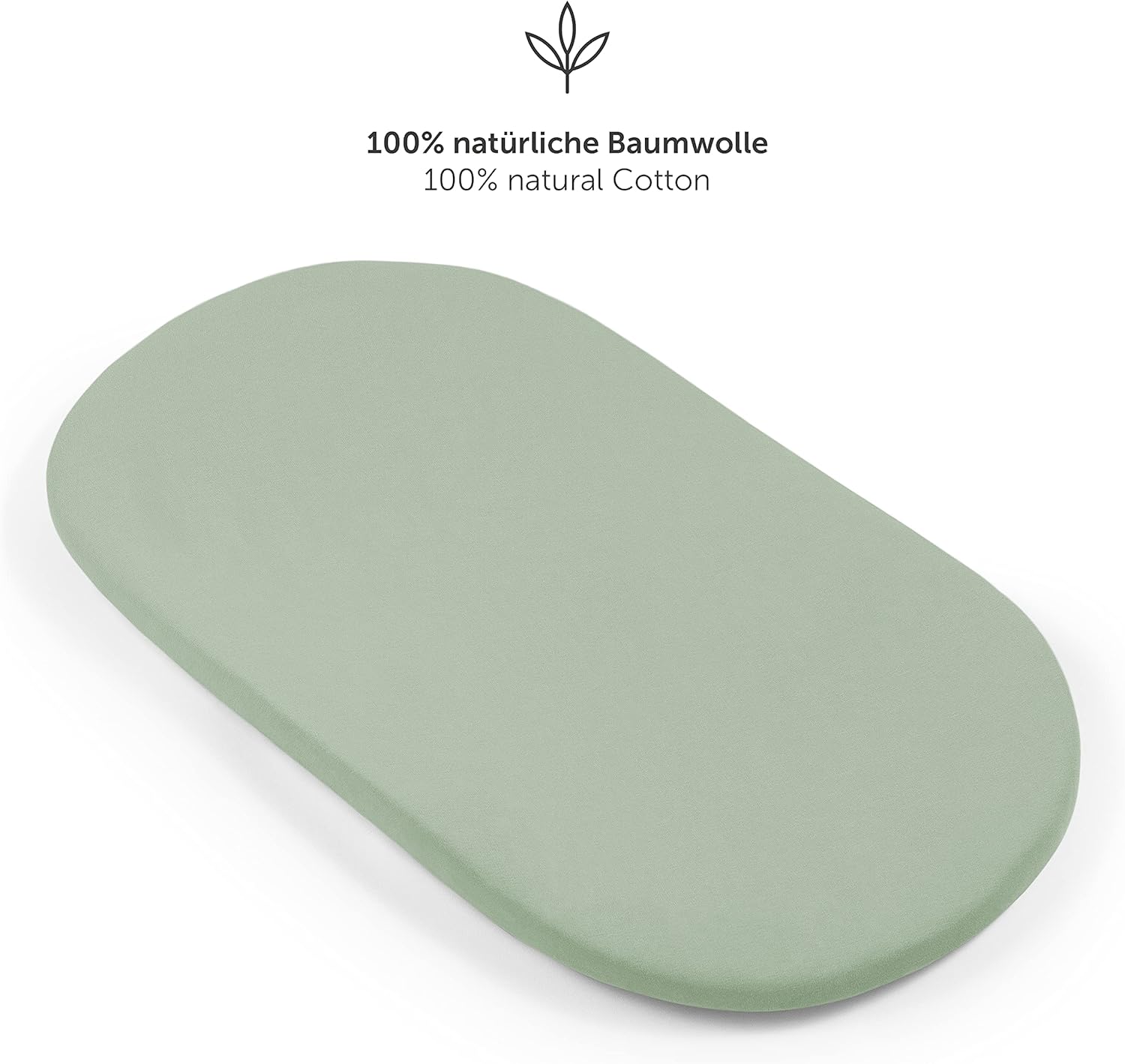 Blumtal 2x Moses Basket Sheets Soft 135gsm Cotton Travel Cot Sheets