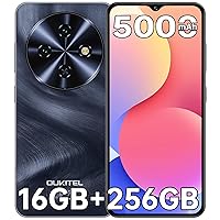 OUKITEL C5 Smartphone - 16GB+256GB/1TB Telefono Cellulare, Schermo Waterdrop HD+ da 6.52