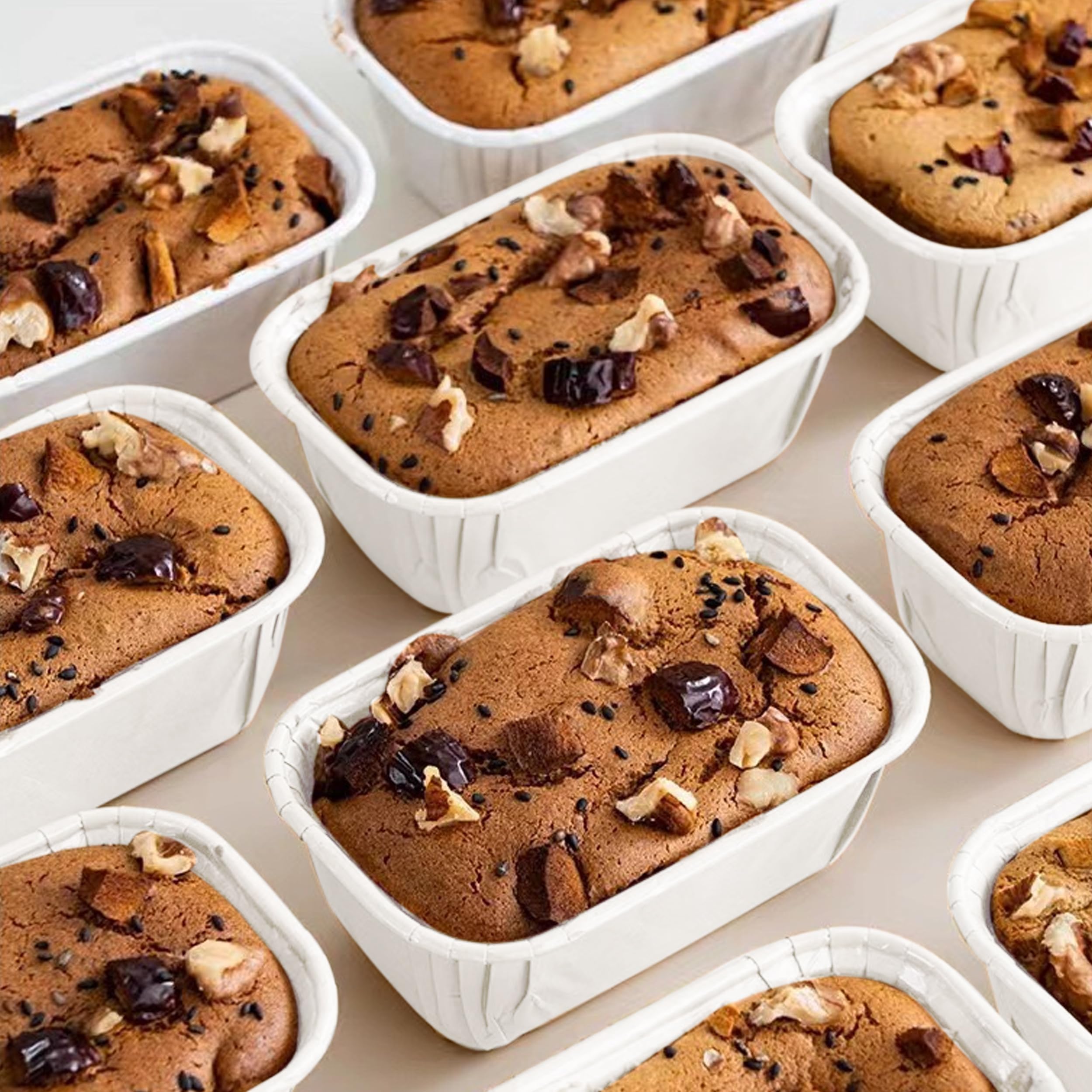 50 Pirottini Per Muffin E Cupcake In Carta Oleata, Non