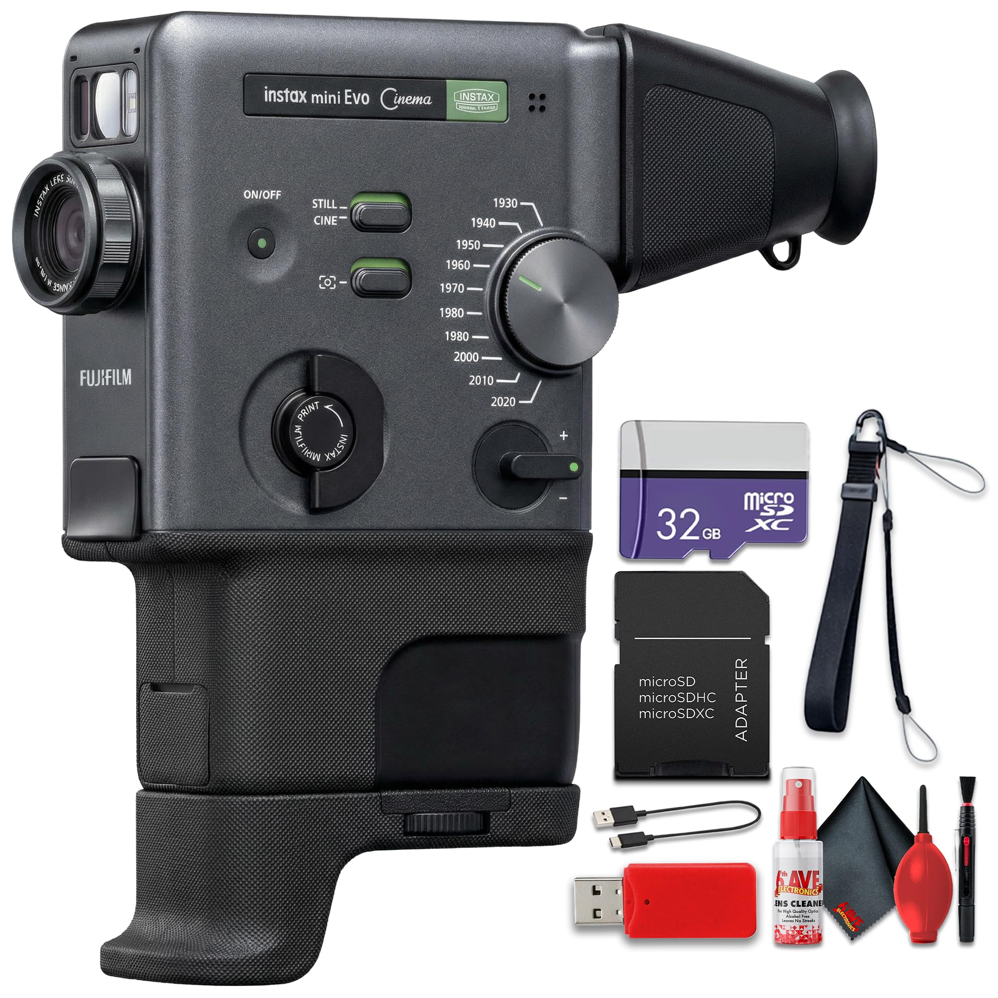Amazon.com : FUJIFILM instax mini Evo Cinema Hybrid Instant Camera