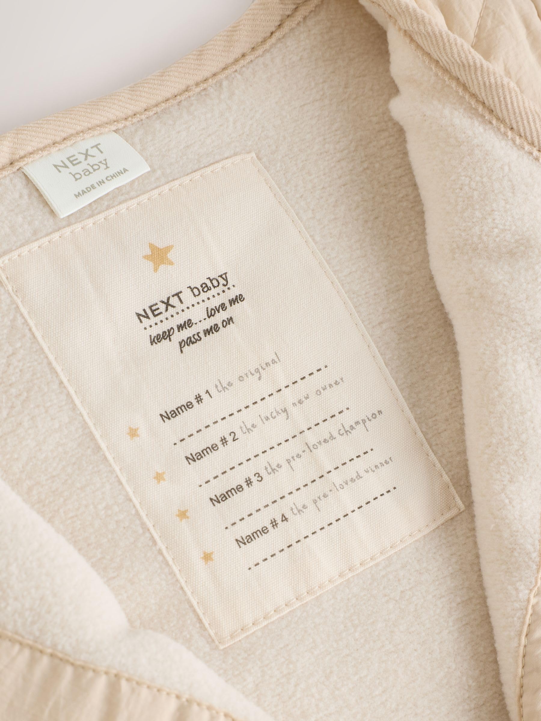 NEXT Unisex Bambino Giacca trapuntata per neonati con bottoni a pressione