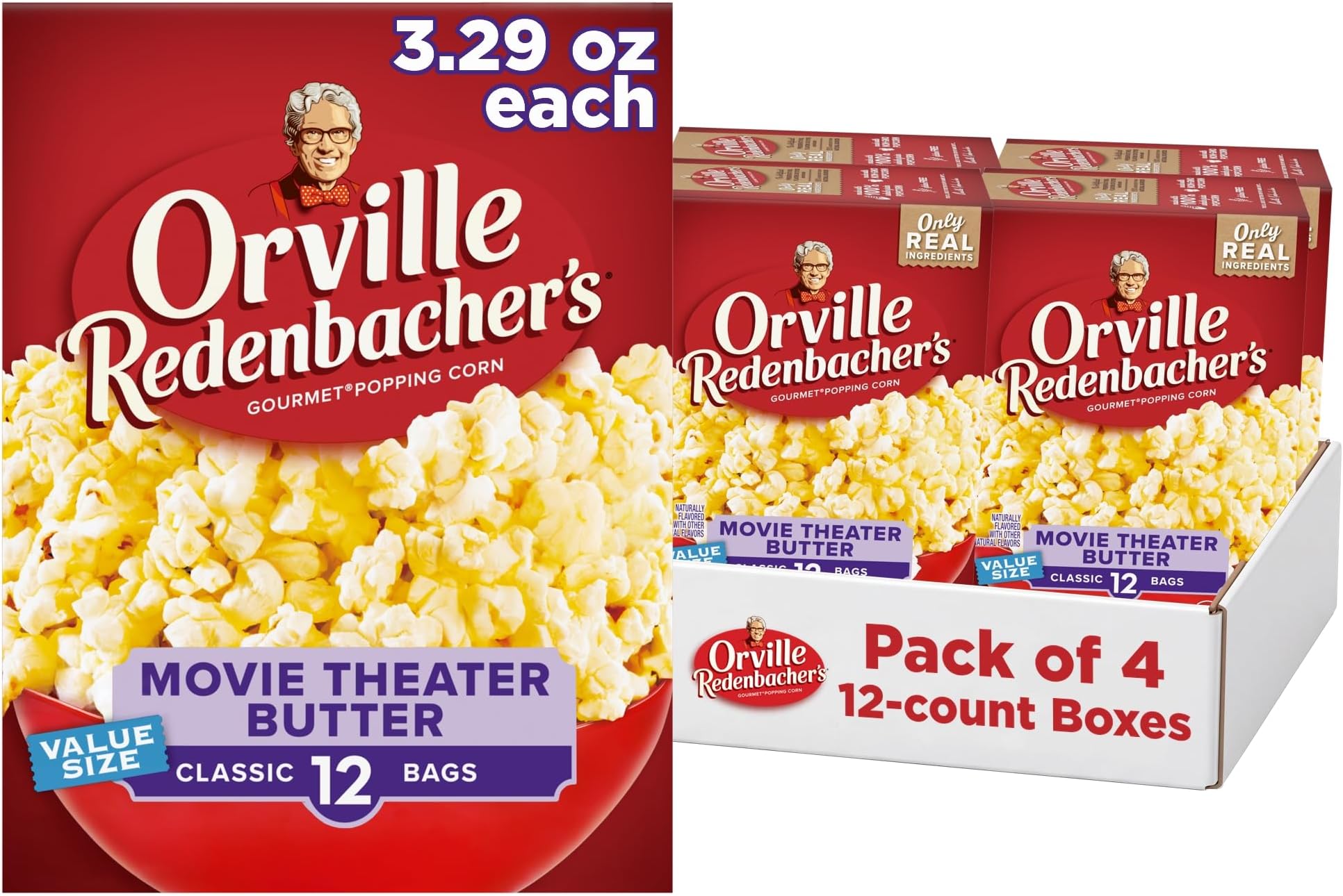 ORVILLE REDENBACHER'S Microwave Movie Theater Butter, 39.49 oz