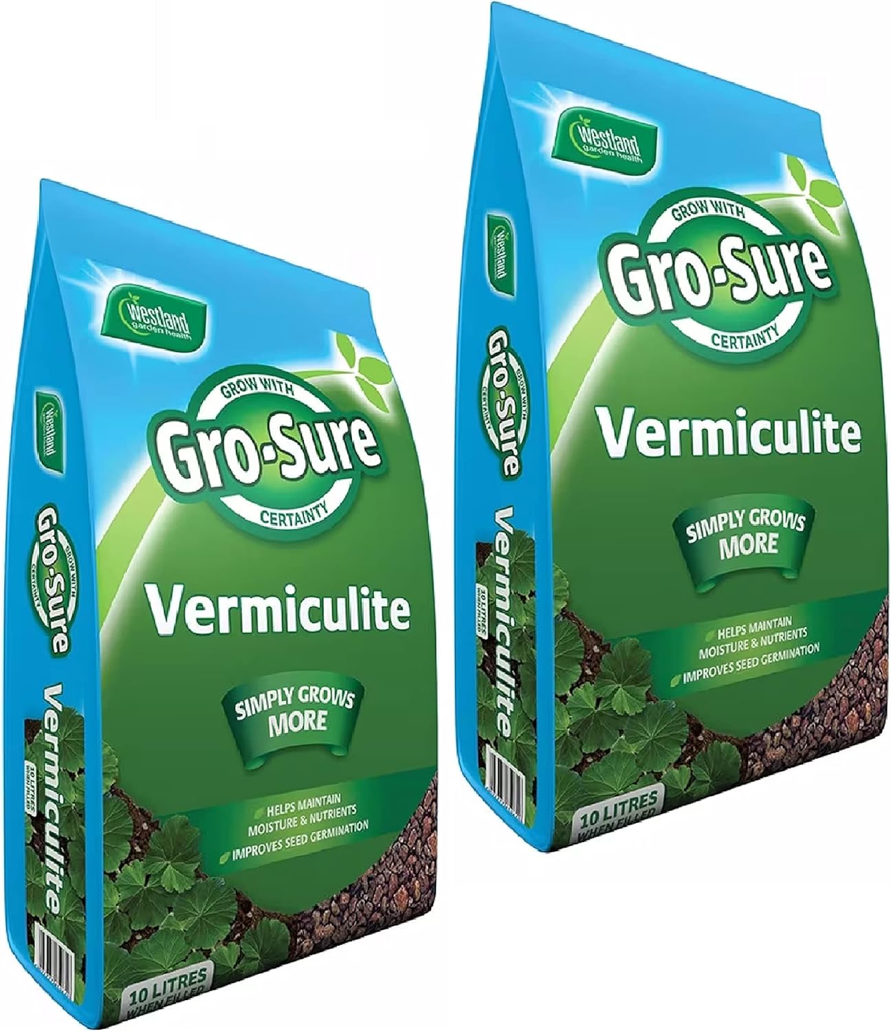 Horticultural Garden Plants Vermiculite Bulk Buy Pack of 2 x GroSure