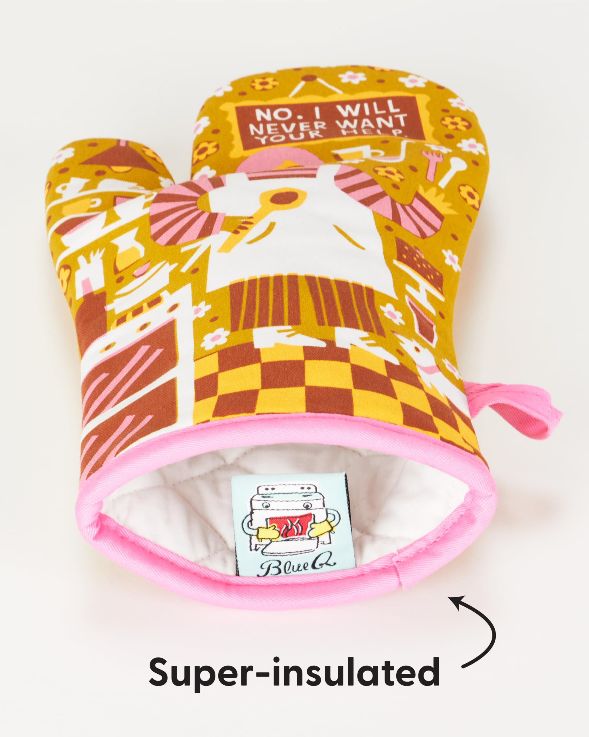 Blue Q Oven Mitts - Cute Kitchen Accessories & Kitchen Gifts - I Will Never view 4