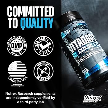 Amazon.com: Nutrex Research Vitadapt Complete Sports Multivitamin