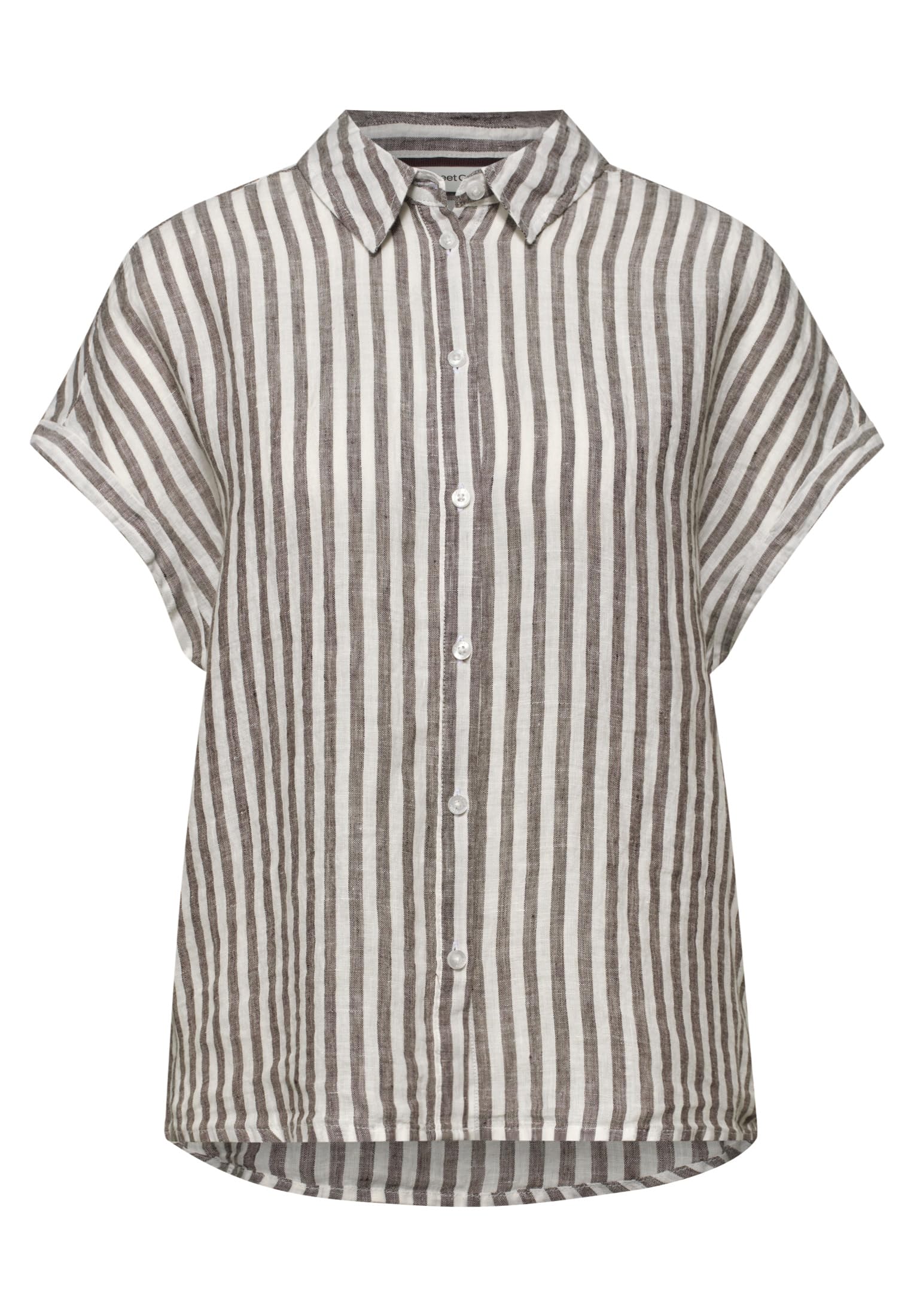 Street One 3412463 Camicetta in Lino a Righe Donna (Pacco da 1)