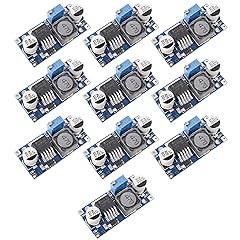 10 Pack LM2596 LM2596S Adjustable Voltage Regulator Step Down Variable Volt Regulator Input 3.0-40V Output 1.5-35V DC-DC Buck Converter Electronic Voltage Stabilizer Power Supply Module