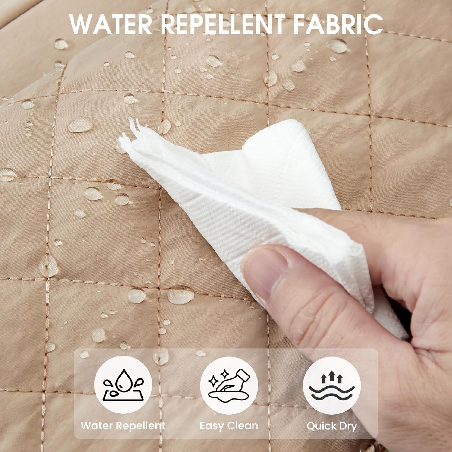 G4Free Small Diaper Bag for Baby Girl and Boy, Mini Sling Diaper Bag Fanny Pack with Portable Changing Pad - Image 6