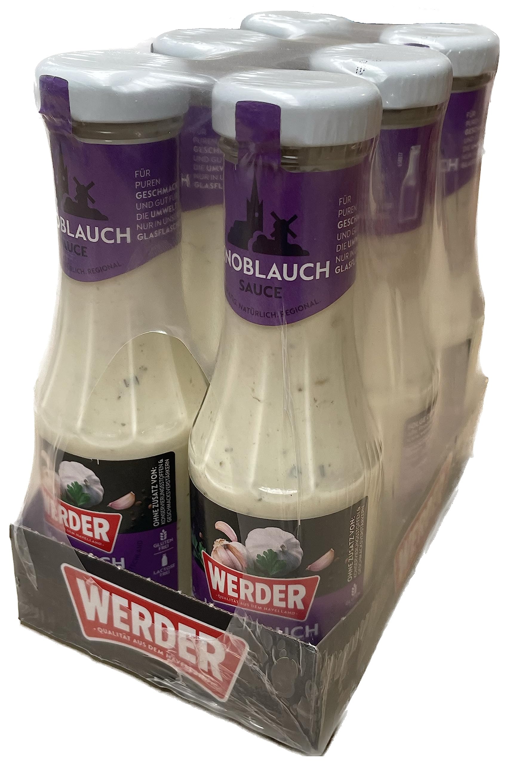 Werder Knoblauch Sauce 6 x 250ml
