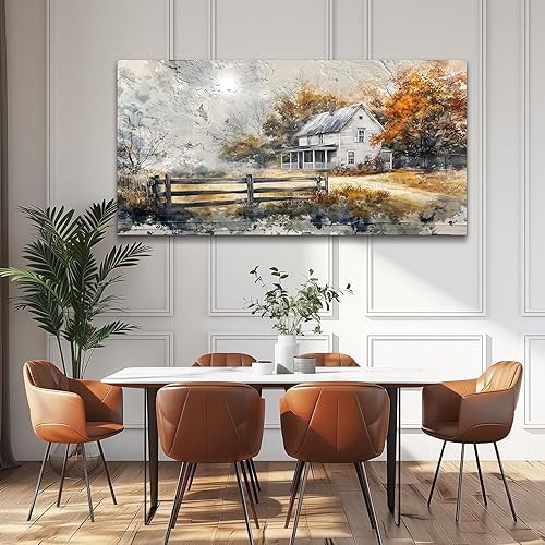 Miniatura 6 de KELIYUAN Lienzo decorativo de pared para sala de estar, dormitorio, decoración de pared, hogar, oficina, comedor, tinta abstracta, paisaje, pintura,