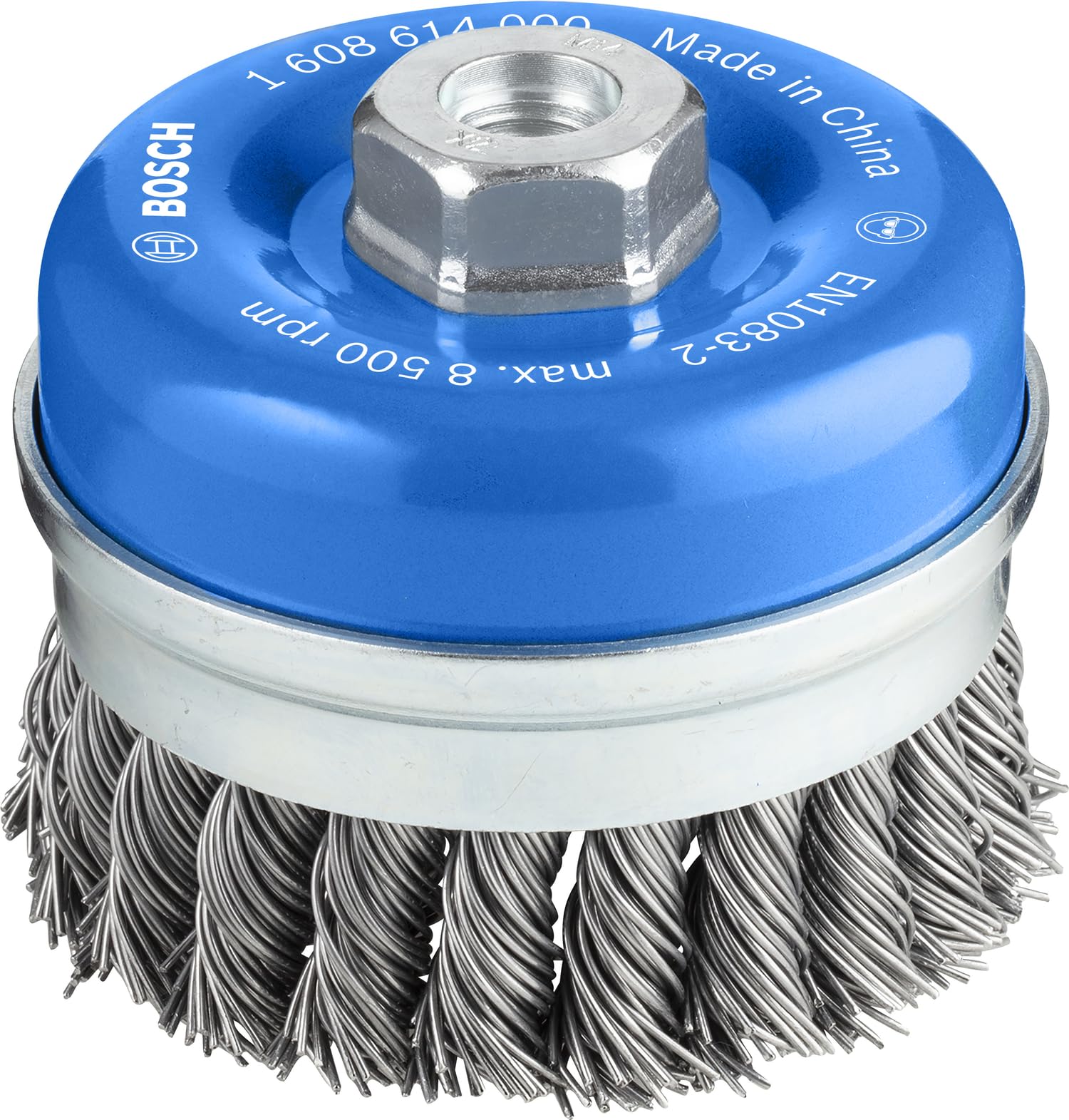 Bosch Professional Cup Brush90mmKnotted0.8mm Thickness (M14) from B&Q