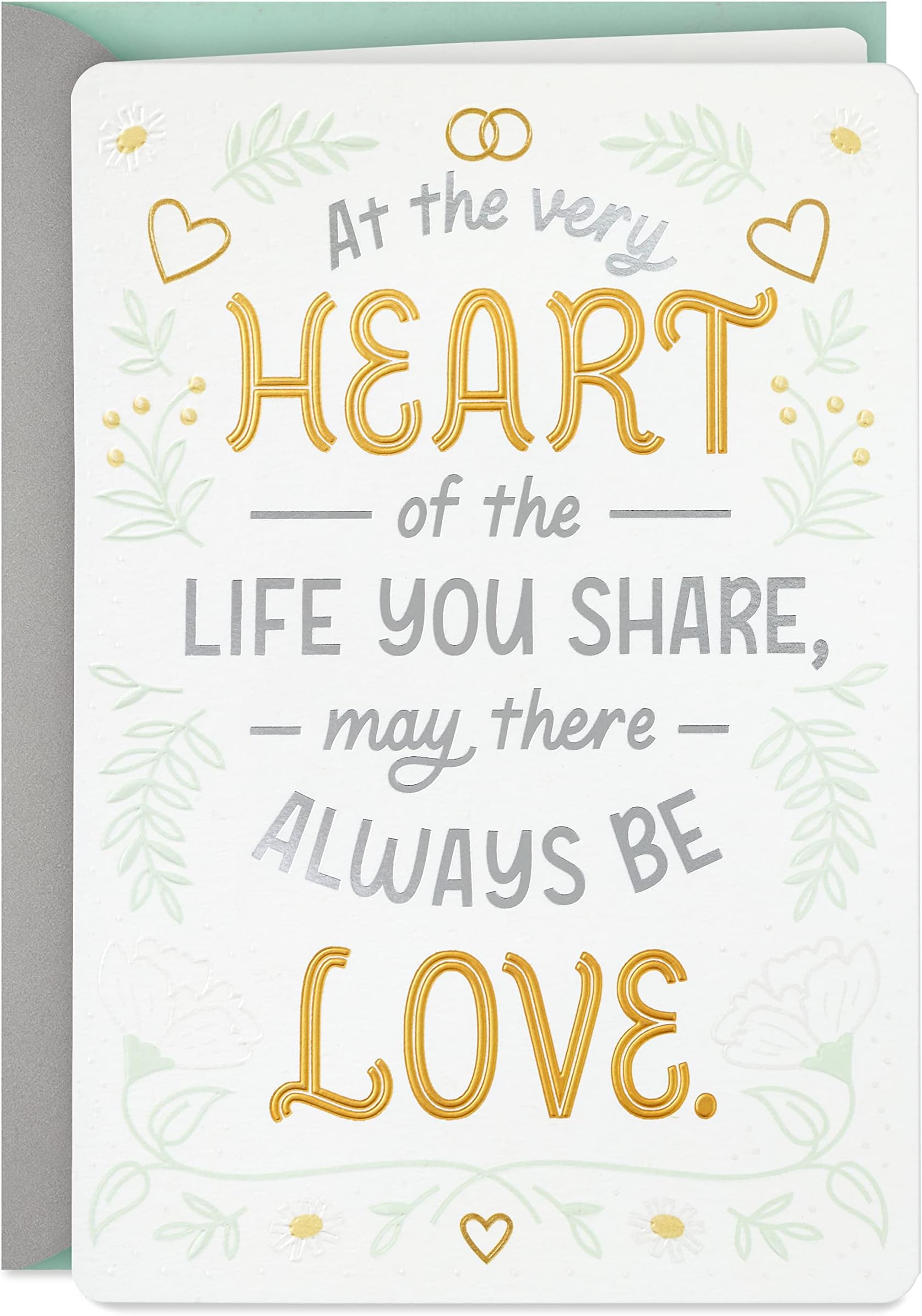 Hallmark Wedding Card (May There Always Be Love)