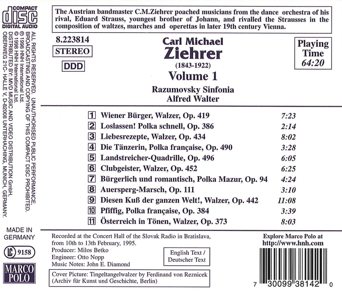Ausgewählte Tänze und Märsche Vol. 1