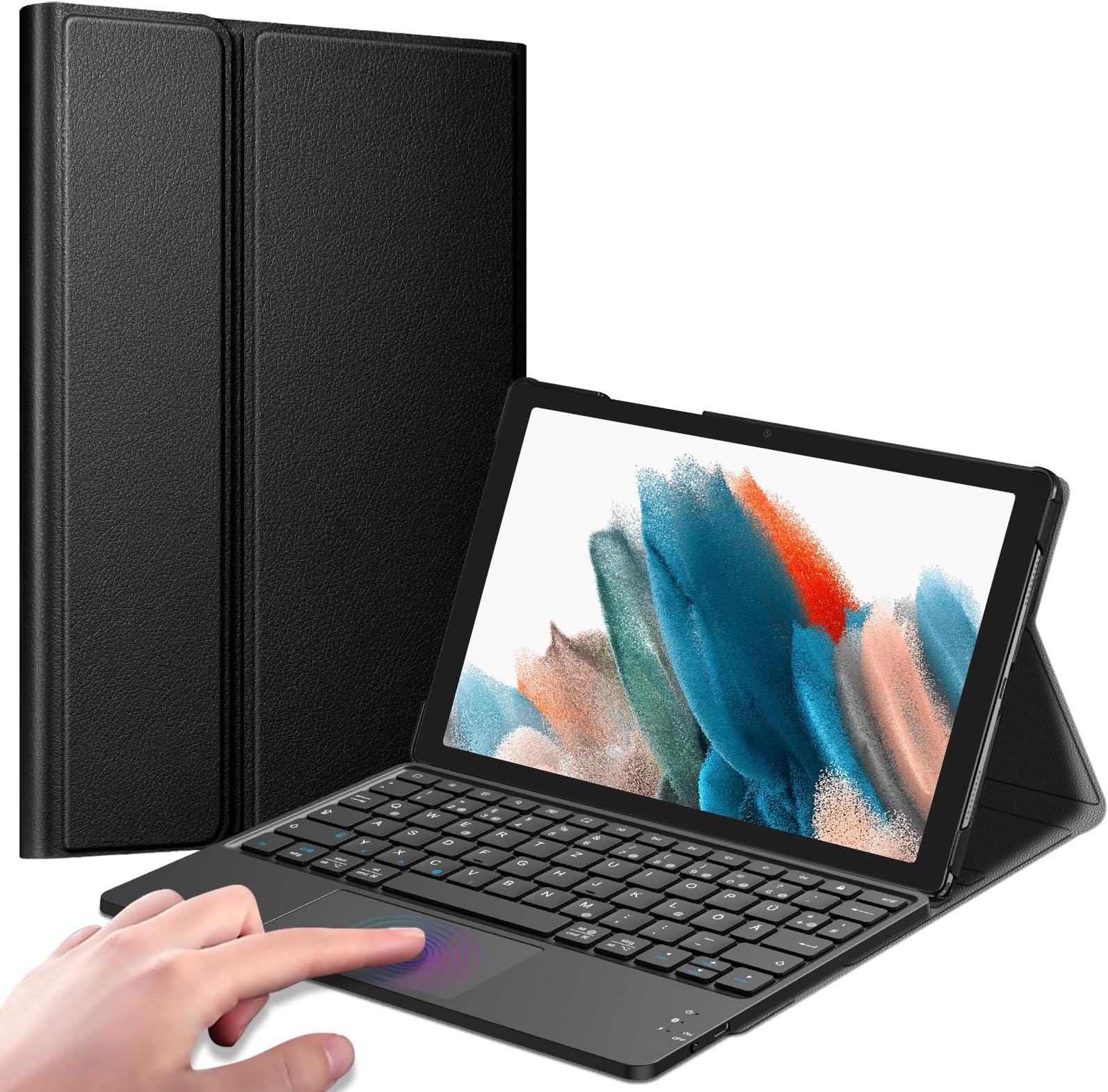 Galaxy Tab A8 Hülle Mit Tastatur Lielax Samsung Galaxy Tab A8 Hülle mit Tastatur 10,5 Zoll 2022 , Slim