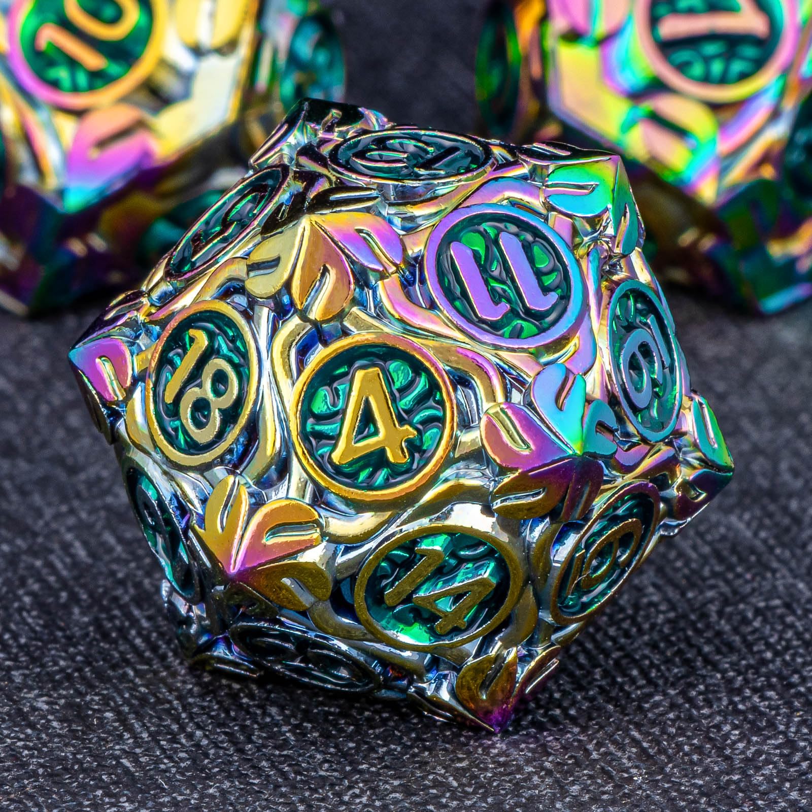 Amazon | KERWELLSI ラタンメタル DND ダイスセット レインボー