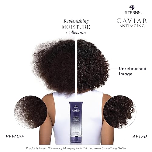 Miniatura 5 de Alterna Caviar Anti-Aging Replenishing Moisture Leave-in Smoothing Gelee, Lightweight Styling For Dry Hair,Sulfate Free