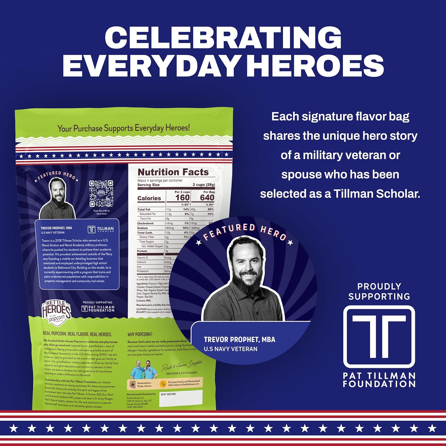 Kettle Heroes Popcorn, Hatch Green Chile Cheddar Flavor, Small Batch Popcorn, No Sugar, No Trans Fat, Kosher, Soy Free, Gluten Free & Non-GMO, 4 Ounce (Pack of 6)