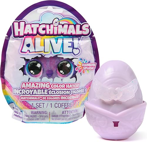 HATCHIMALS ALIVE RAINBOW SPLASH 1PK IN CDU