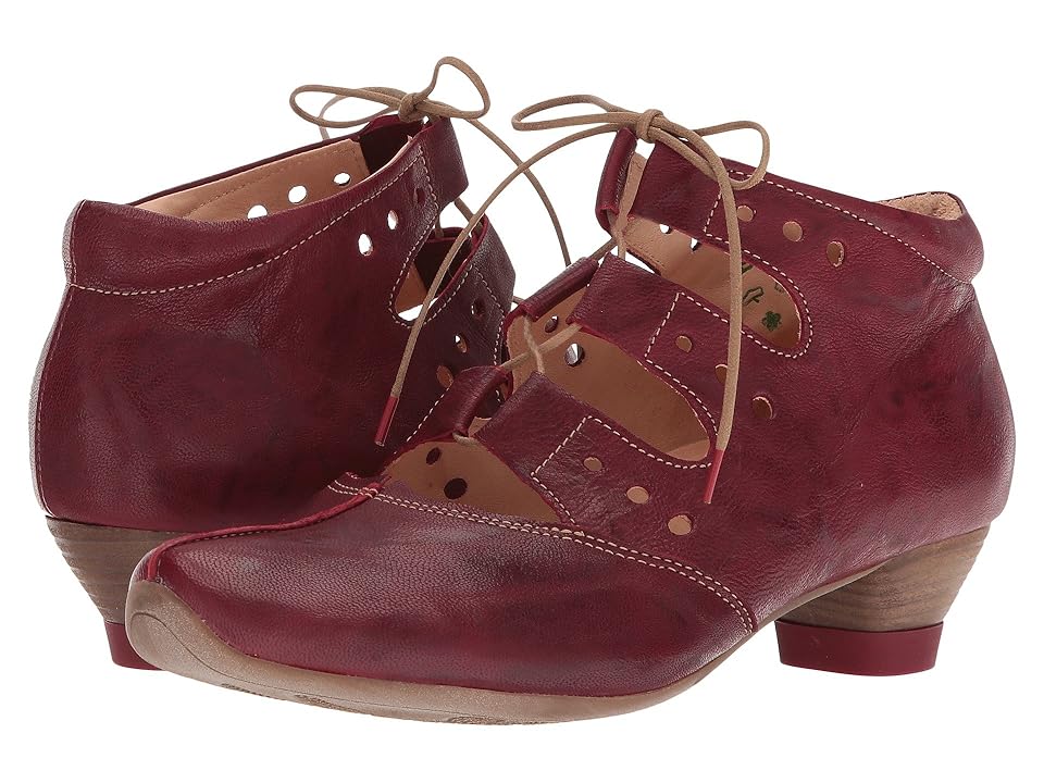 

Think! 82256 (Red/Kombi) Women's Lace up casual Shoes