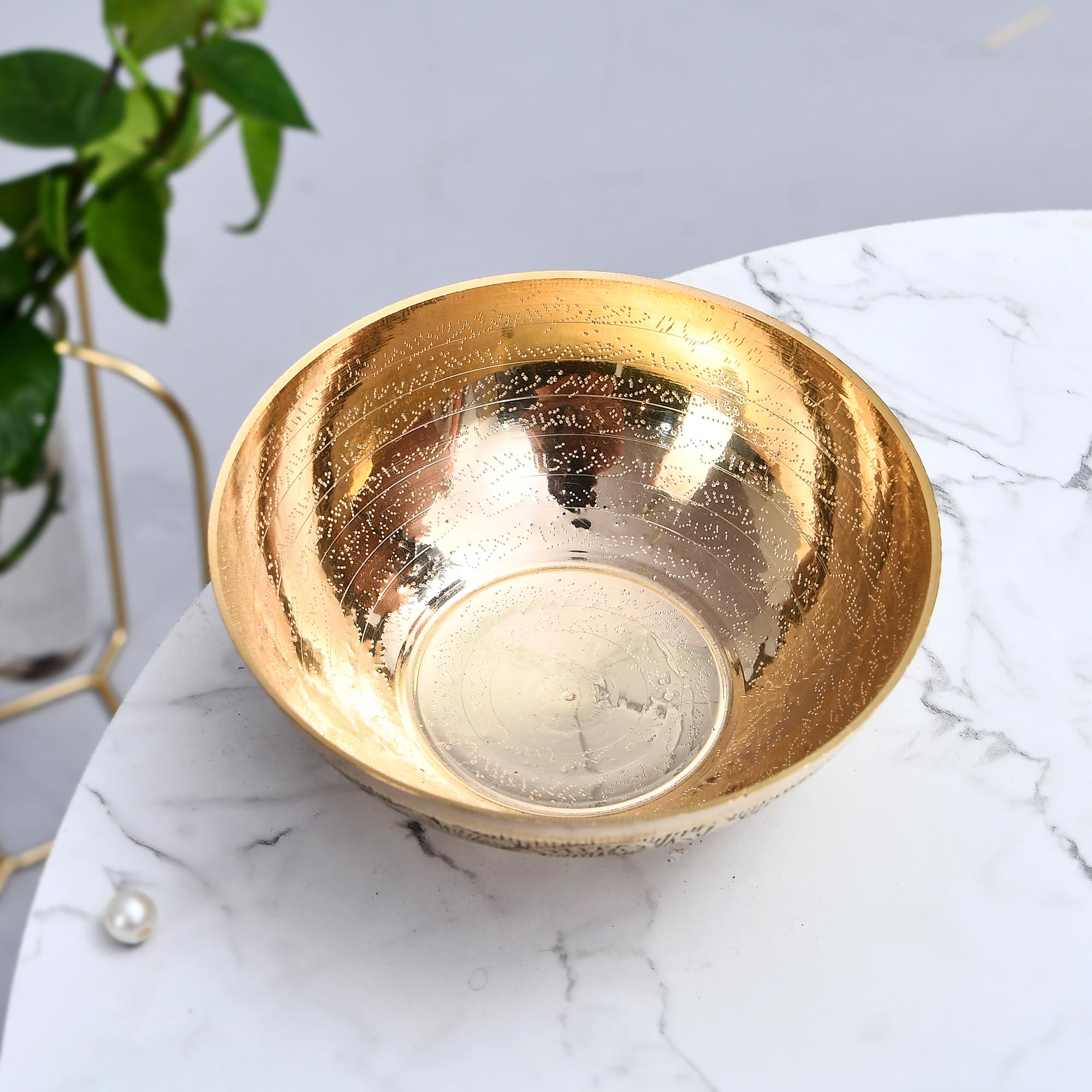 Amazon.com: KhwajaDarbar Antique Islamic Shifa Bowl - Brass