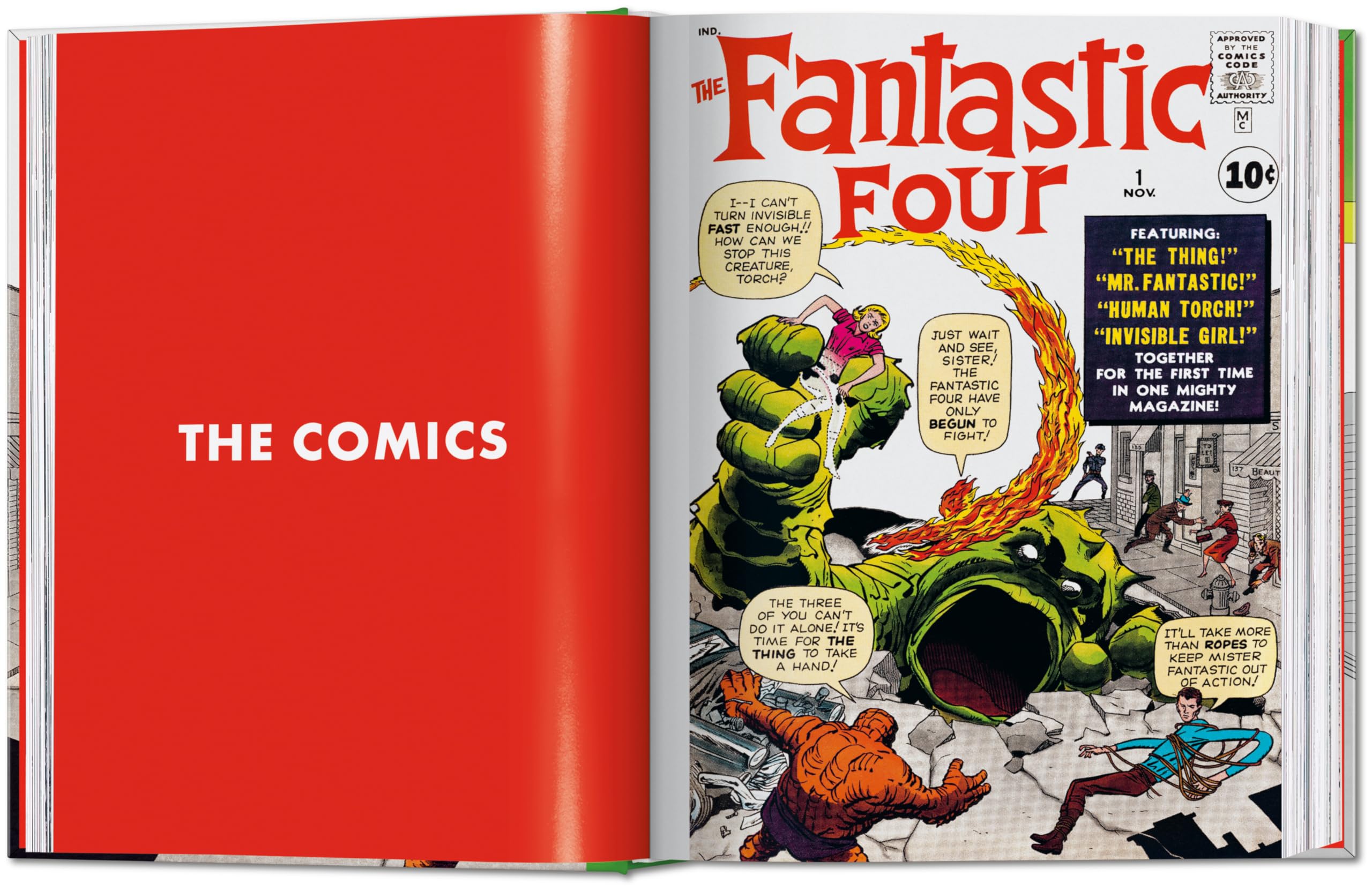 Marvel comics library. fantastic four. 19611963: Vol.
