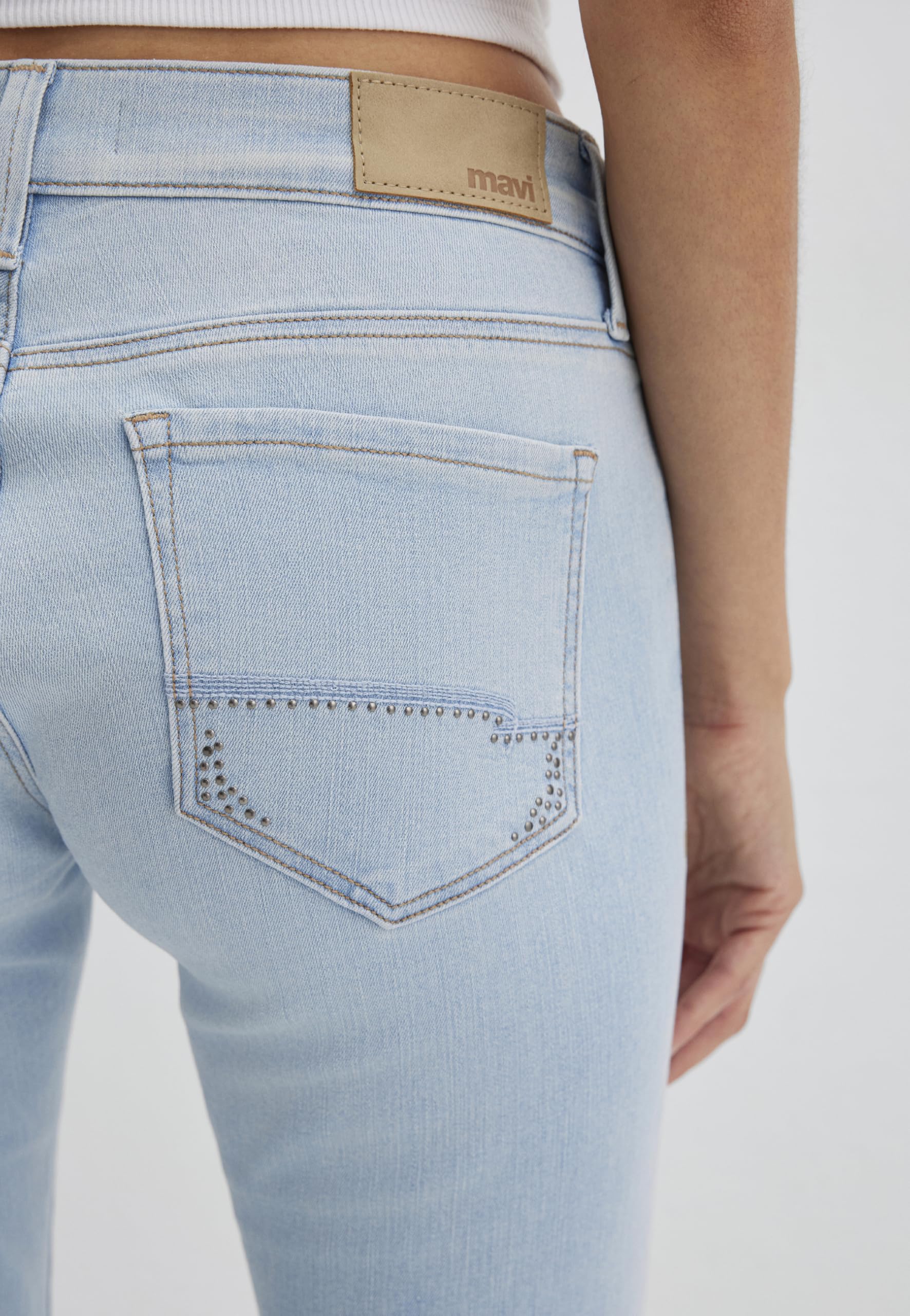 Mavi Jean Lexy pour Femme, Ice Brushed Glam, 28/27
