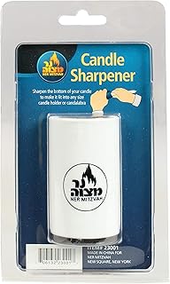 Ner Mitzvah Candle Sharpener - Heavy Duty Candle Shaver for Taper Candles