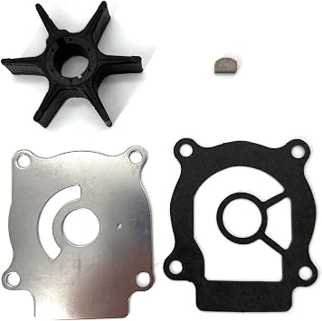 17400-96403 Water Pump Impeller Repair Kit for Suzuki Outboard DT 15 20 25 30 35 40 HP 17400-96400/17400-96401/17400-96402/17400-96404 Sierra18-3242 15hp 20hp 25hp 30hp 35hp 40HP 2-Stroke