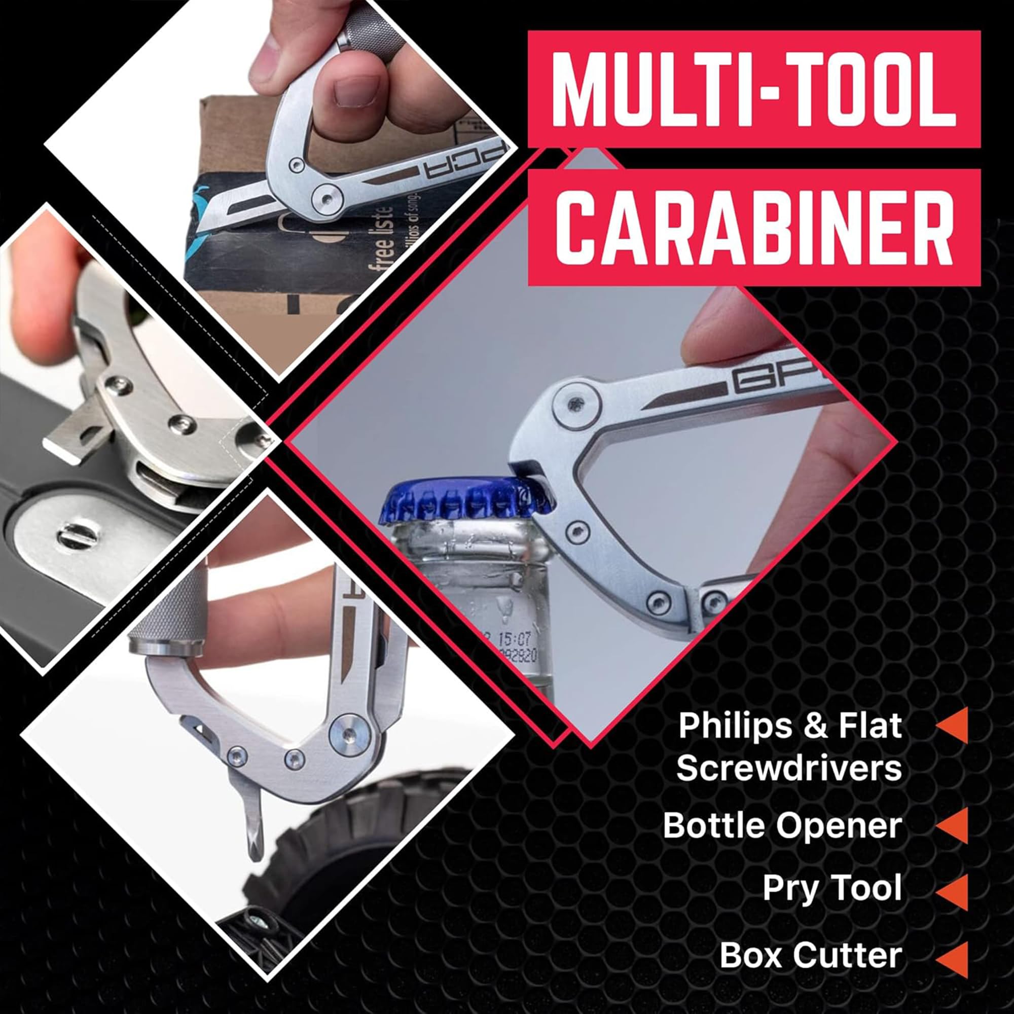 Amazon.co.jp: GPCA - Carabiner Keychain PRO, Heavy Duty