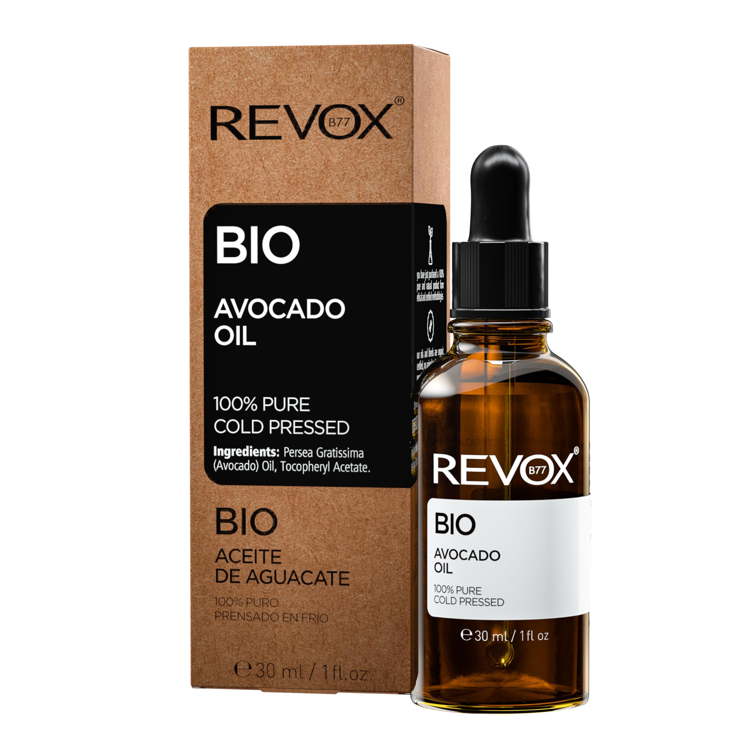 REVOX B77 Bio-Avocado-Öl – Avocado Öl – 30 ml