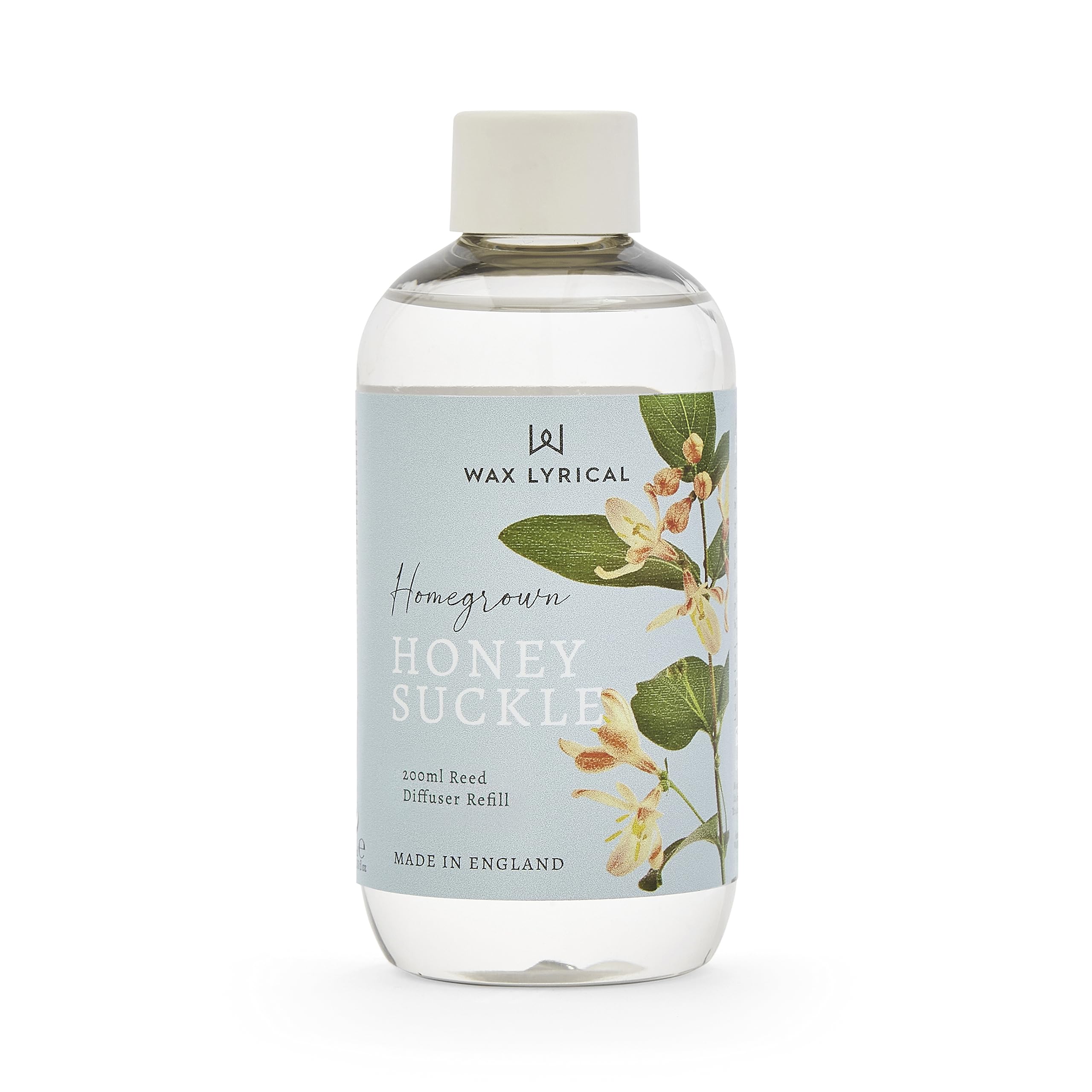Wax Lyrical | Homegrown Collection | Honeysuckle Scent Reed Diffuser Refill 200ml