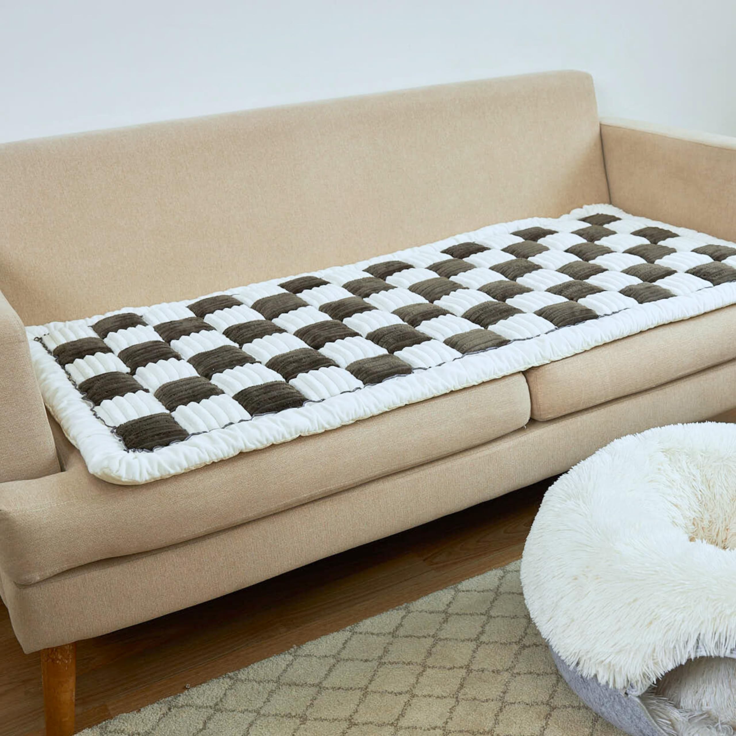 Cattasaurus Pet Couch Cover, Cat Mat Couch Cover, Dog