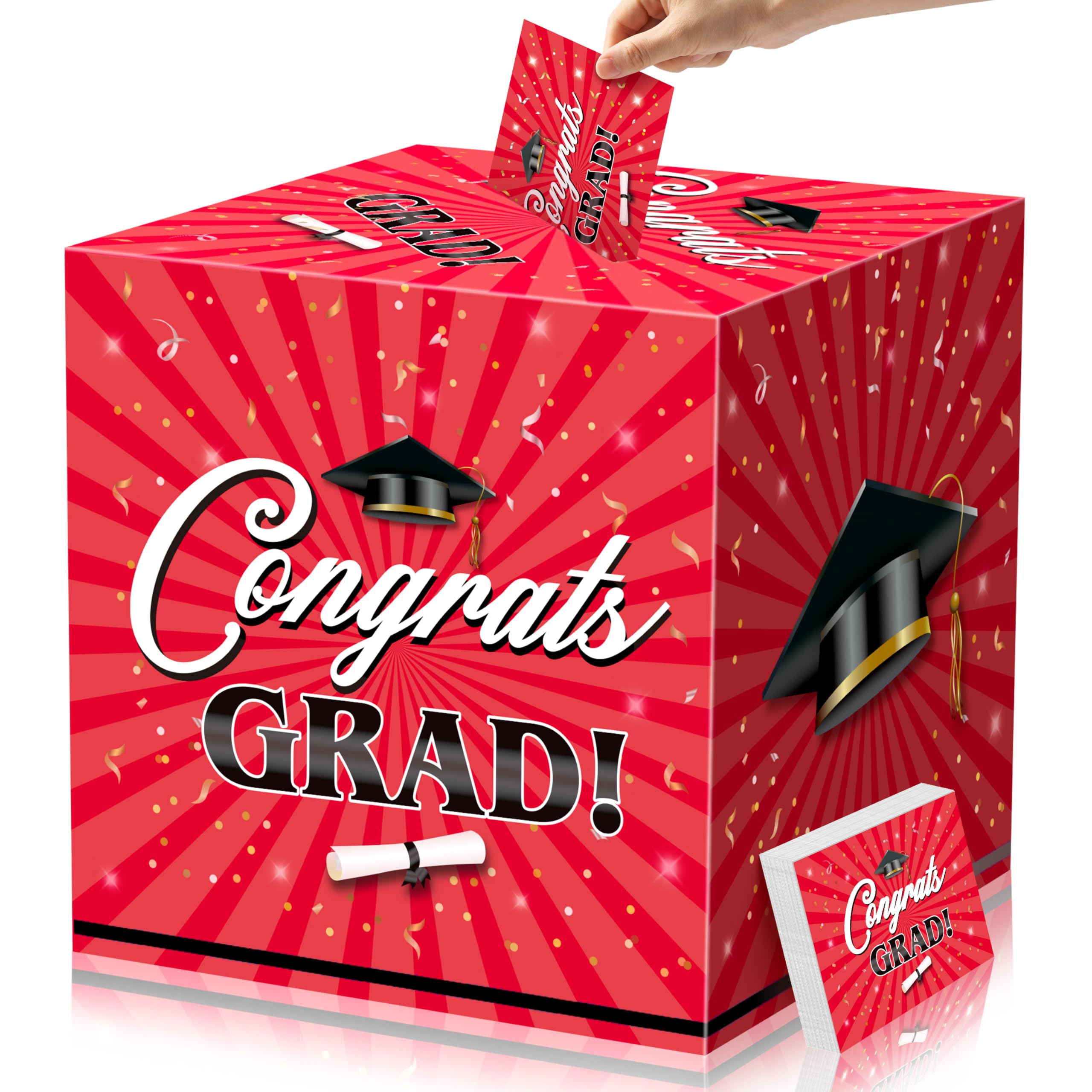 17% Off JOYIN Graduation Card Box & 36 Cards