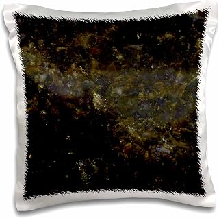 3dRose UBA Tuba Granite Print 16x16 inch Pillow Case