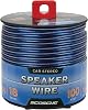 Scosche KS18100CS 18 Gauge CCA Car Stereo Speaker Wire - 18 AWG Audio Cable for Automotive Sound Systems - Copper Clad Aluminium 100 Foot Spool