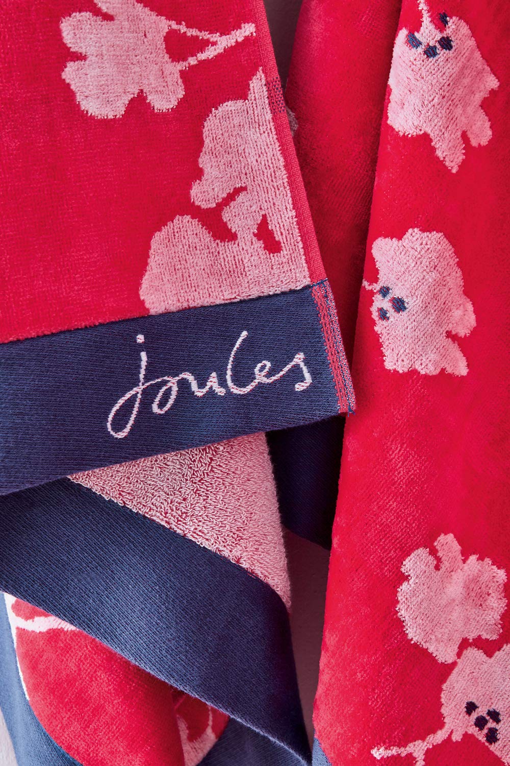 Joules Penzance Floral Hand Towel, Red : Amazon.co.uk: Home & Kitchen