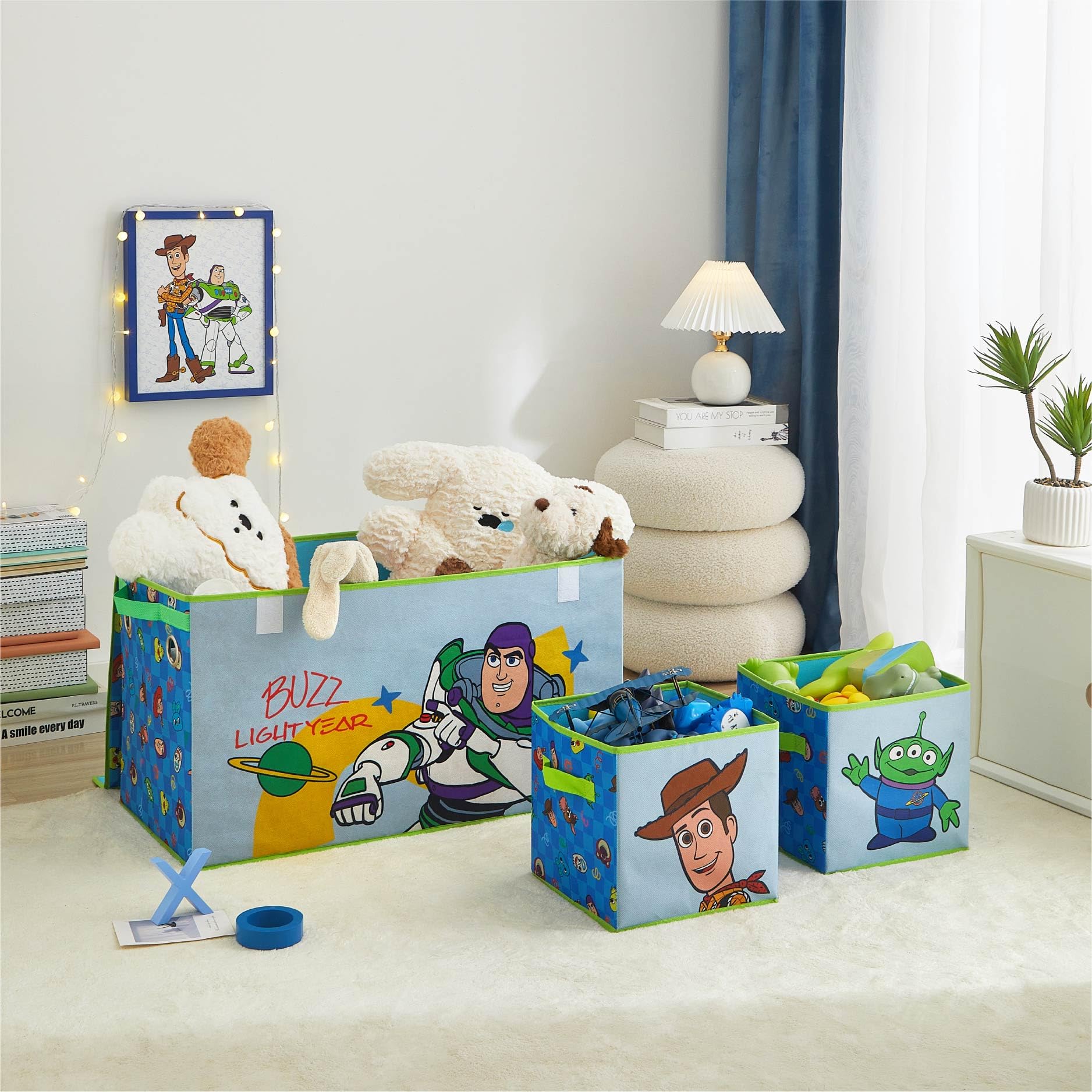 Amazon.com: Disney Toy Story 3 Piece Room Solution Storage Set