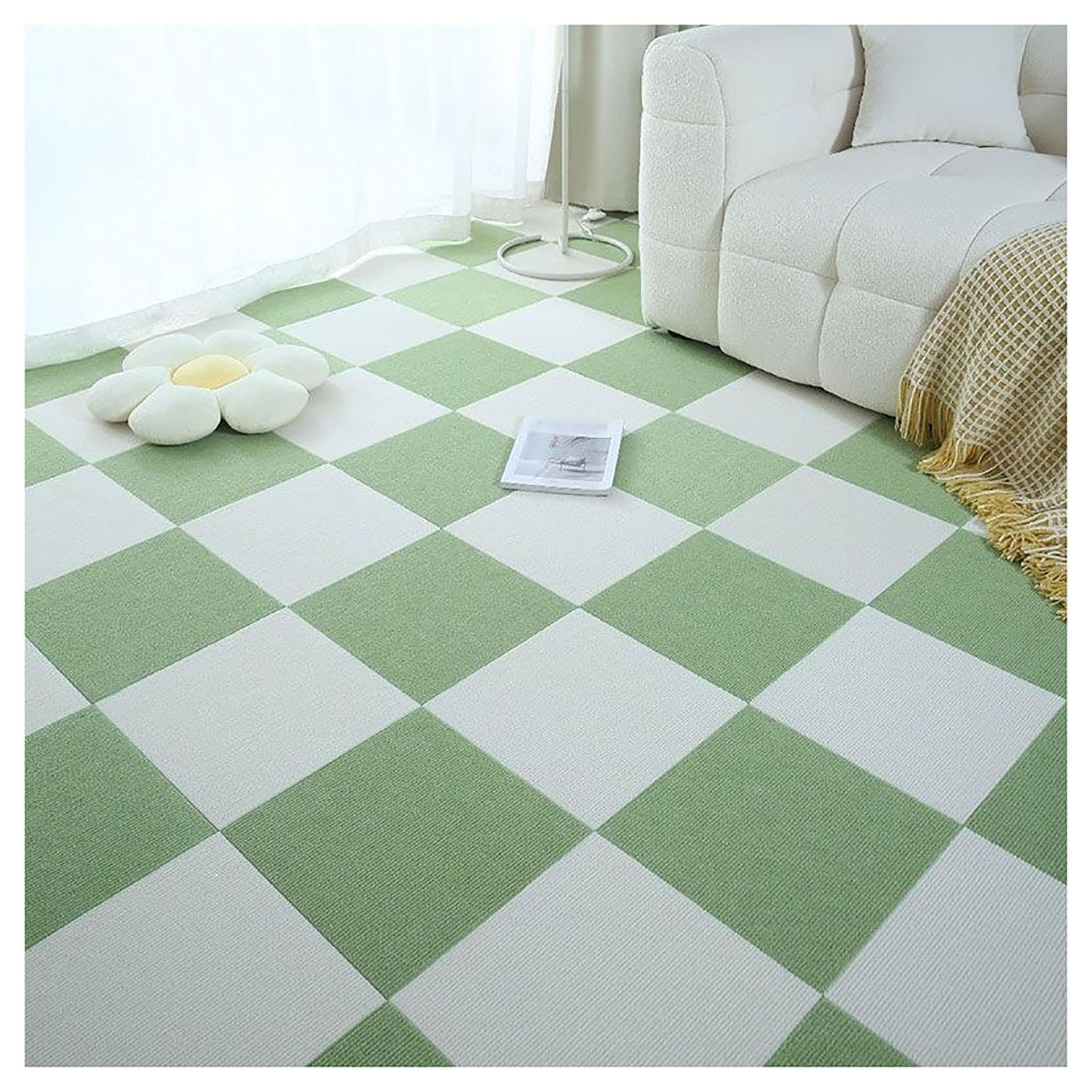 Tapis De Puzzle Emboîtable en Mousse Lisse Et Douce, Facile À Nettoyer