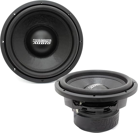 Sundown Audio Pair of SA-12 D2 Classic 12 750W Dual 2-Ohm SA Series Subwoofer SA12D2