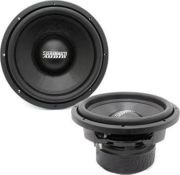 Sundown Audio Pair of SA-12 D2 Classic 12 750W Dual 2-Ohm SA Series Subwoofer SA12D2